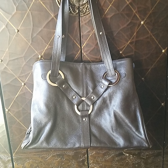 Jimmy Choo brown leather shoulder bag(os) - Picture 2 of 5